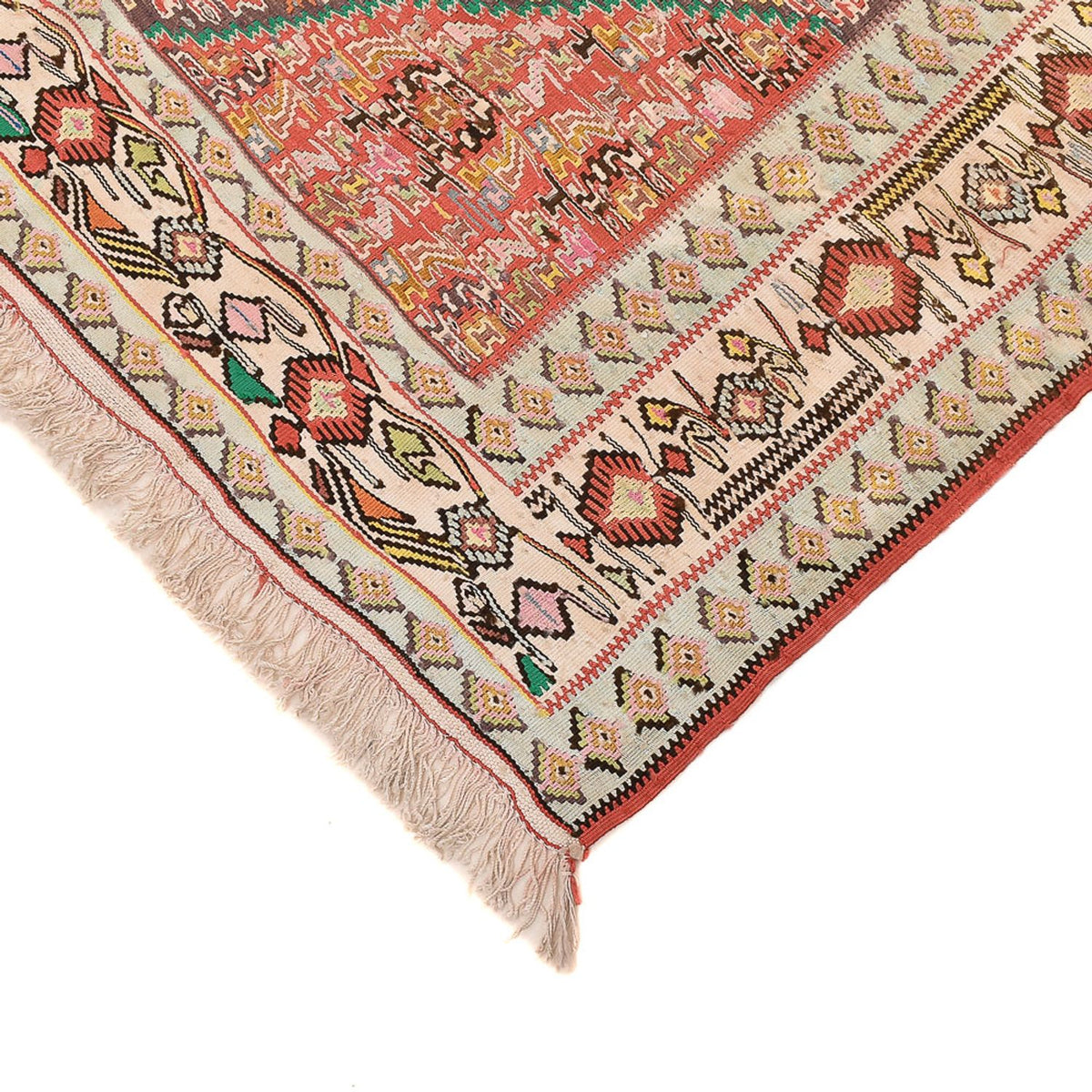 Kelim Rug - Oriental - 260 x 160 cm - light red