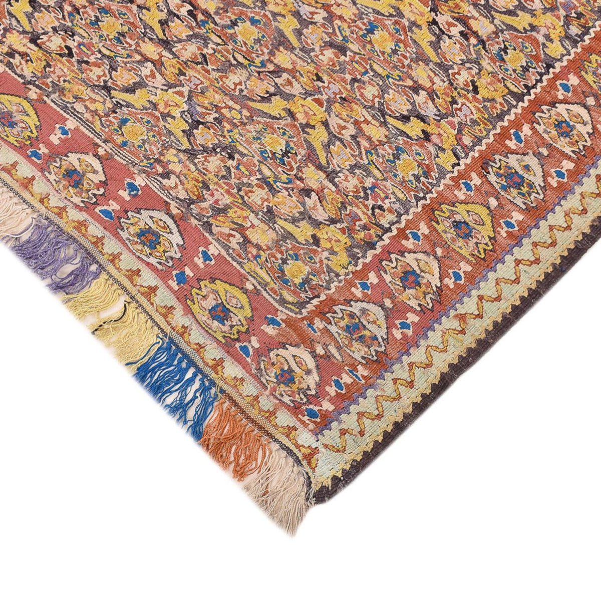 Kelim Rug - Oriental - 200 x 140 cm - caramel