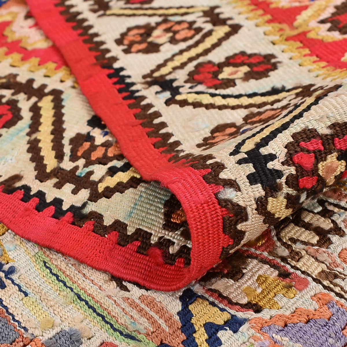 Kelim Rug - Oriental - 250 x 153 cm - light red