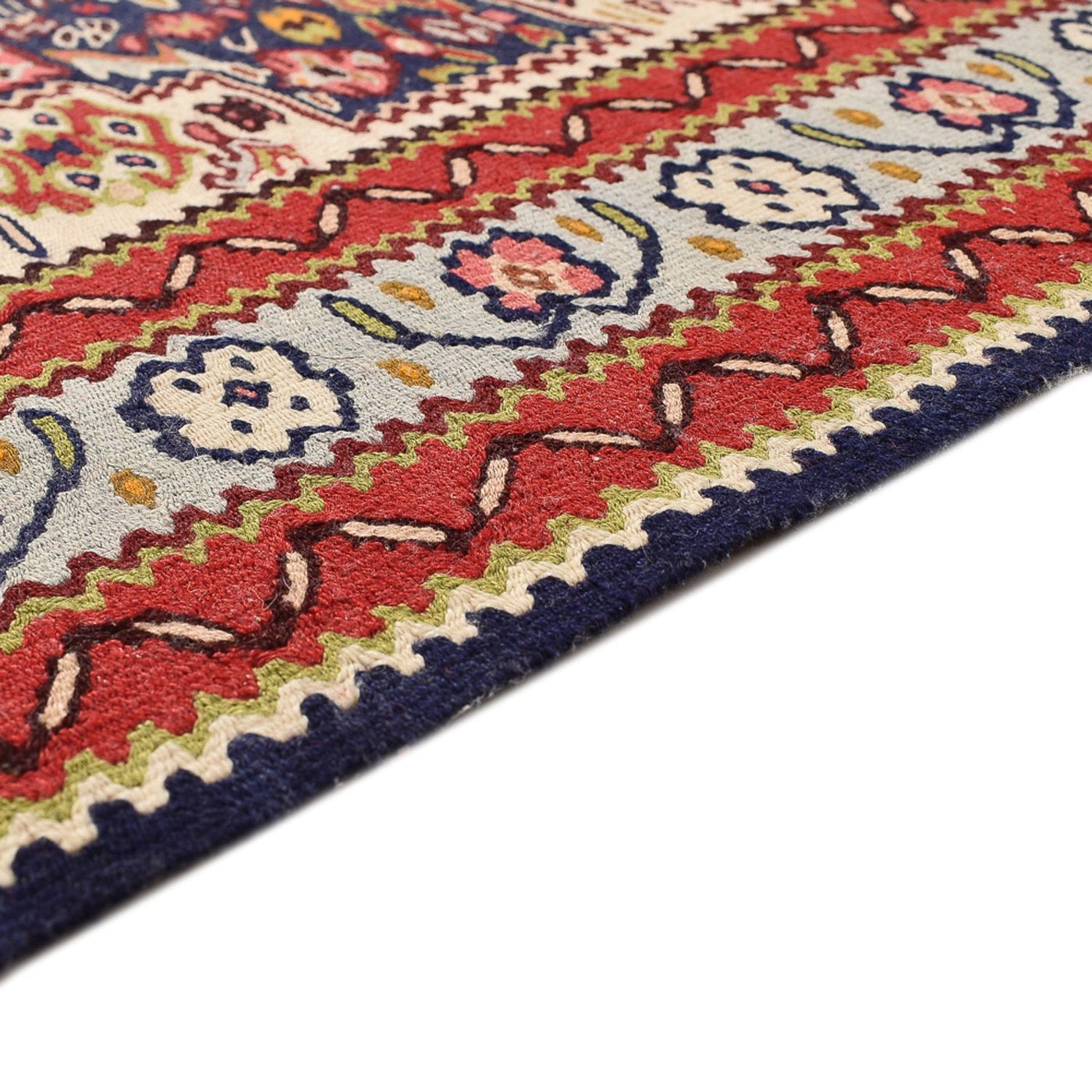 Kelim Seide Rug 437x81cm