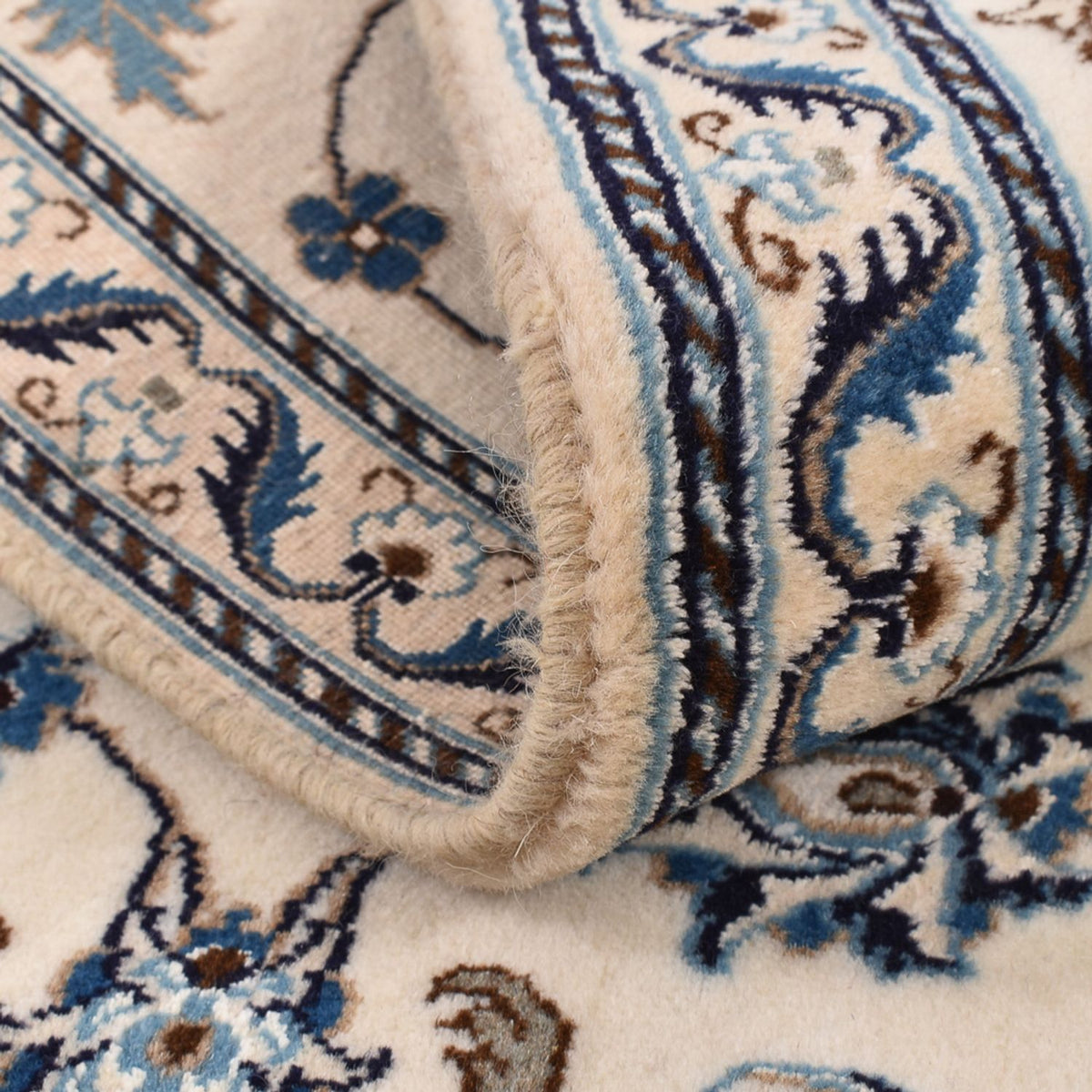 Runner Perser Rug - Nain - Royal - 194 x 61 cm - cream