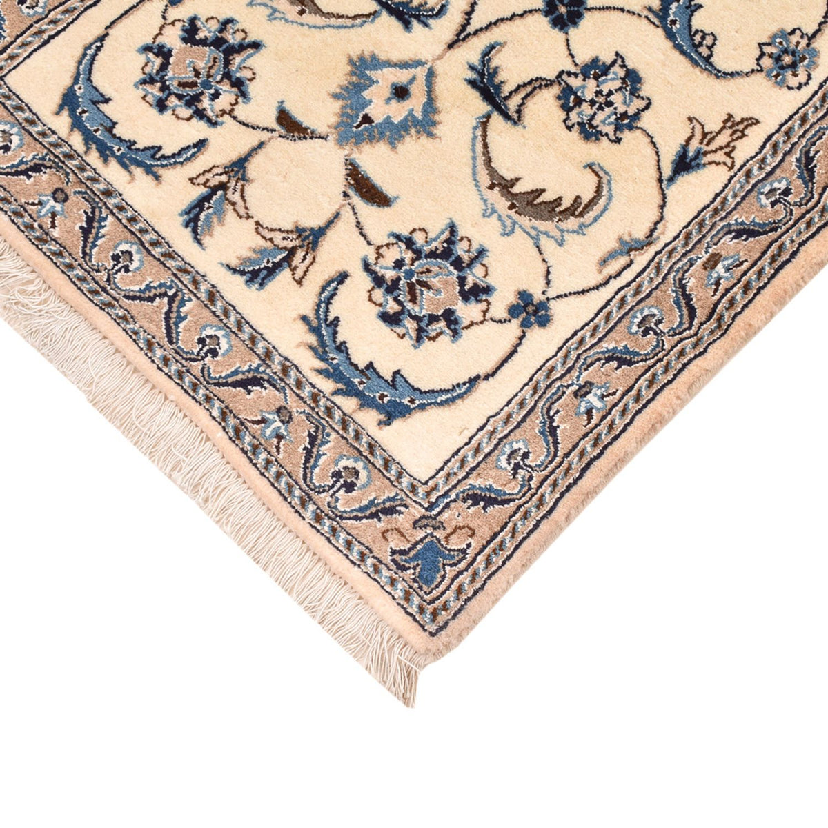 Runner Perser Rug - Nain - Royal - 197 x 60 cm - cream