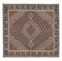 Perser Rug - Tabriz - Royal square  - 200 x 200 cm - brown
