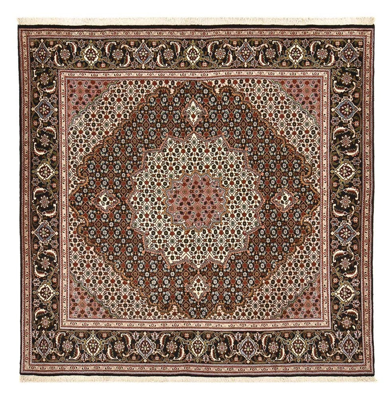 Tabriz - 40 Raj Rug 203x202cm - Persian Rugs