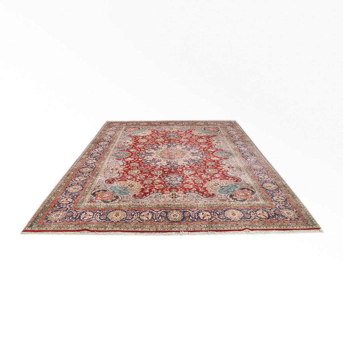 Perser Rug - Tabriz - Royal - 376 x 300 cm - red