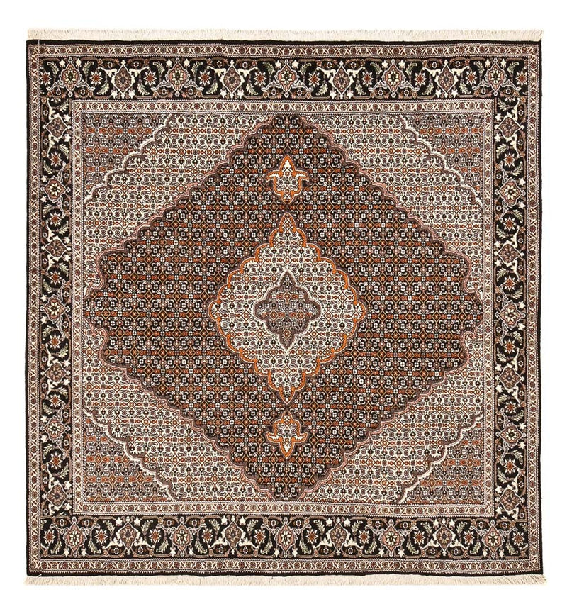 Perser Rug - Tabriz - Royal square  - 207 x 200 cm - brown