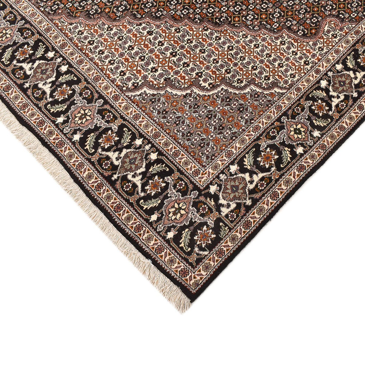 Perser Rug - Tabriz - Royal square  - 207 x 200 cm - brown