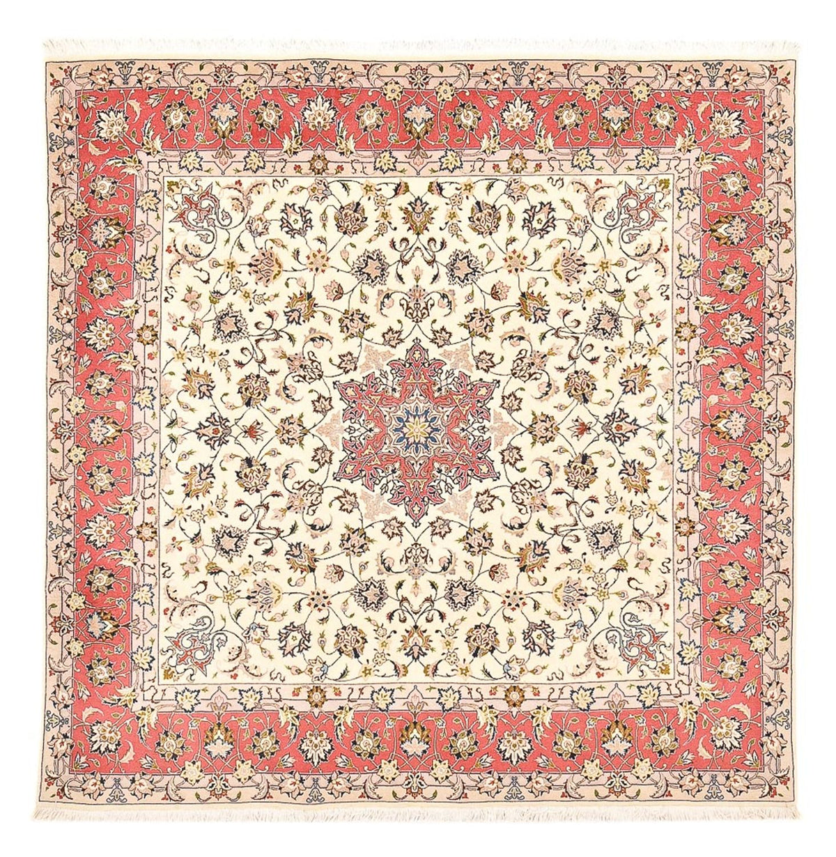 Perser Rug - Tabriz - Royal square  - 202 x 201 cm - beige