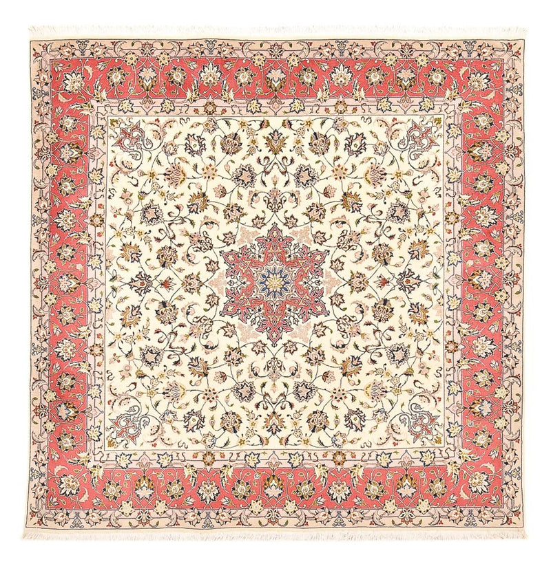 Perser Rug - Tabriz - Royal square  - 202 x 201 cm - beige