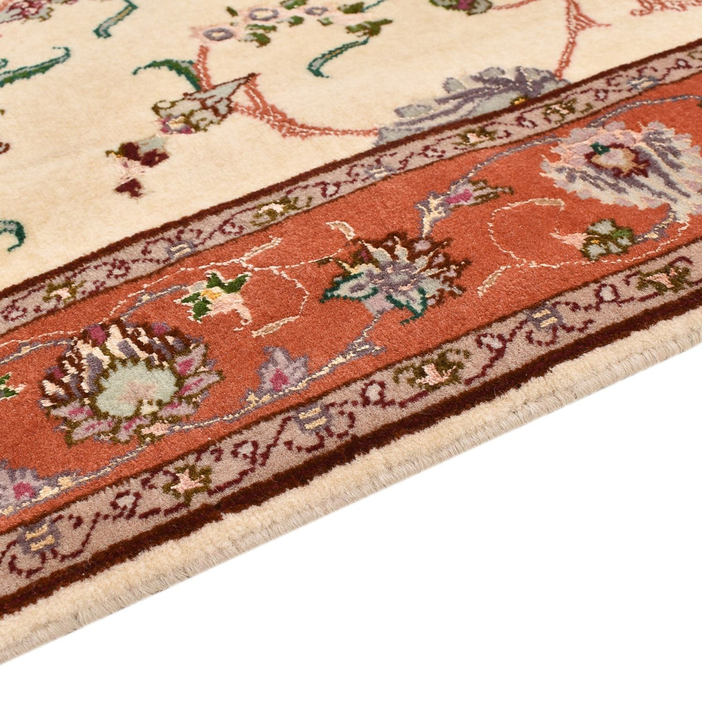 Tabriz - 50 Raj Rug 206x80cm - Persian Rugs