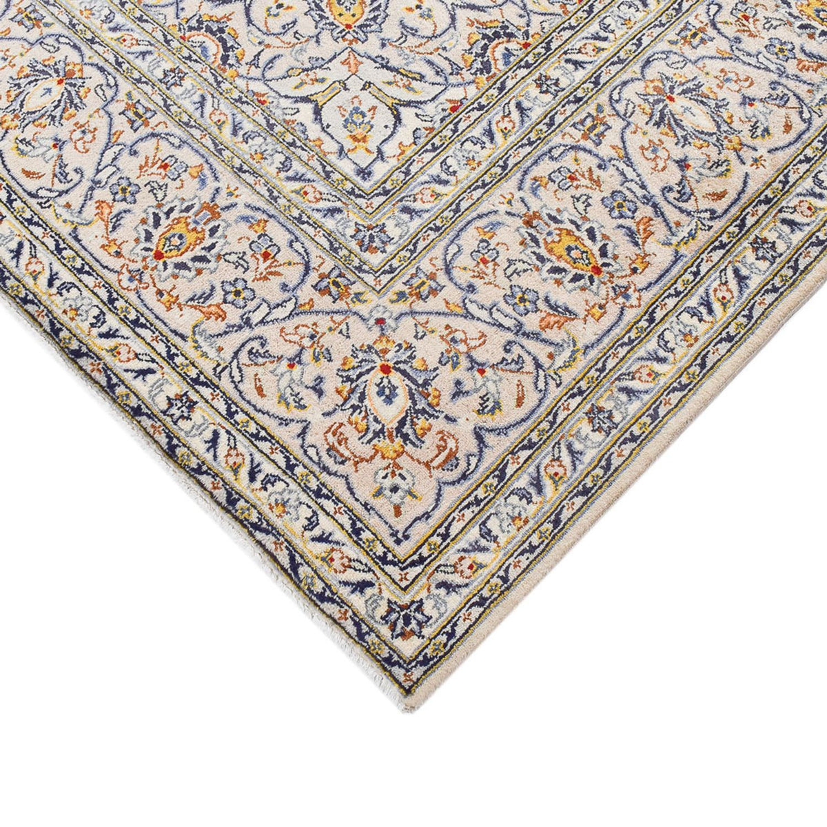 Perser Rug - Keshan - Royal - 345 x 245 cm - grey