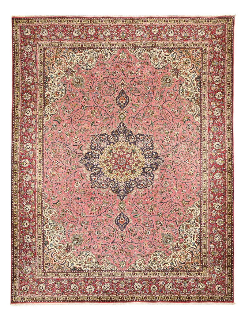 Perser Rug - Tabriz - Royal - 394 x 302 cm - salmon