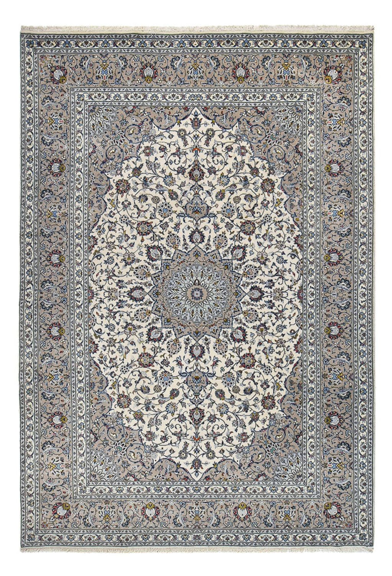 Perser Rug - Keshan - Royal - 360 x 248 cm - grey