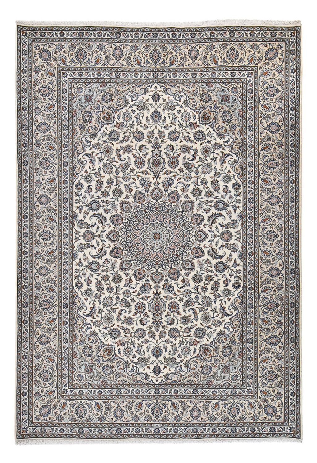 Perser Rug - Keshan - Royal - 362 x 245 cm - grey