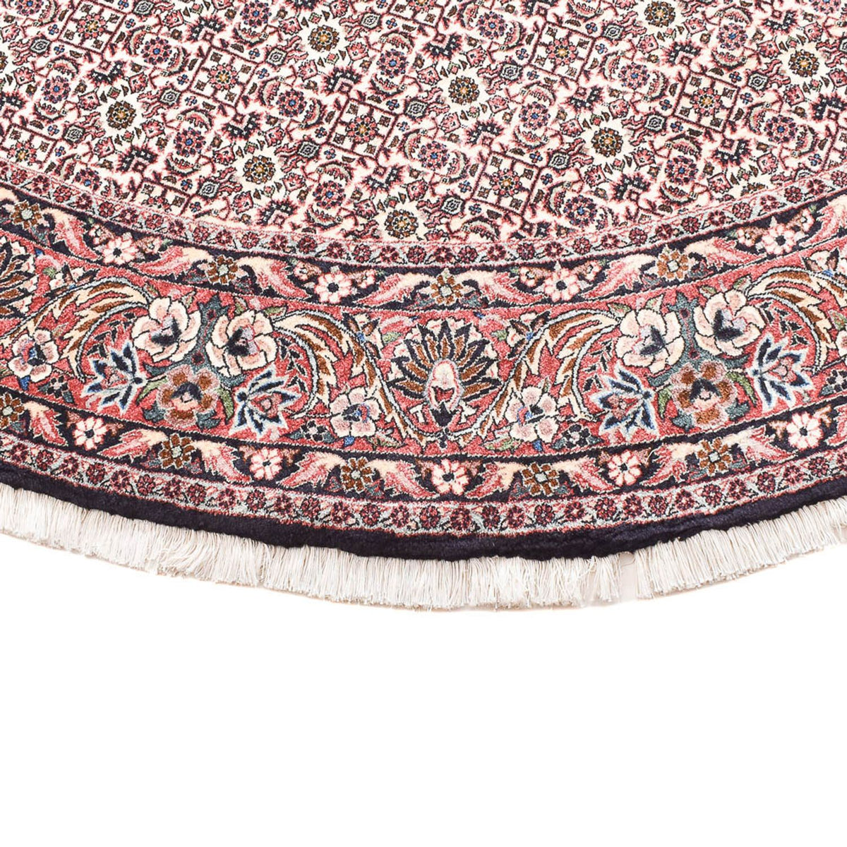 Perser Rug - Bidjar round  - 250 x 250 cm - light grey