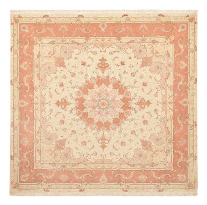 Perser Rug - Tabriz - Royal square  - 245 x 245 cm - light beige