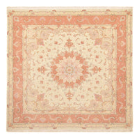 Perser Rug - Tabriz - Royal square  - 245 x 245 cm - light beige