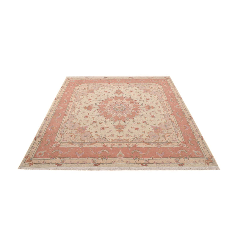 Perser Rug - Tabriz - Royal square  - 245 x 245 cm - light beige