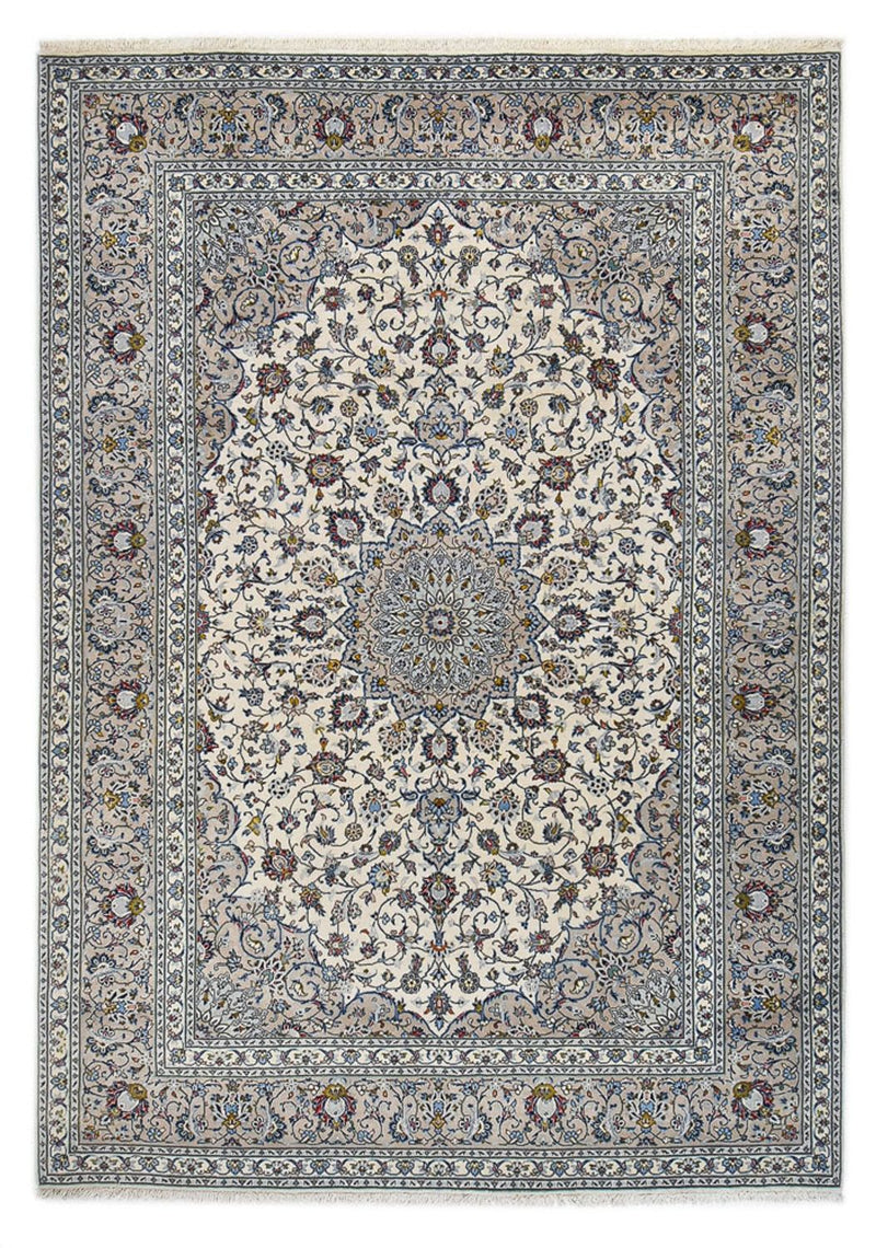Perser Rug - Keshan - Royal - 346 x 246 cm - grey