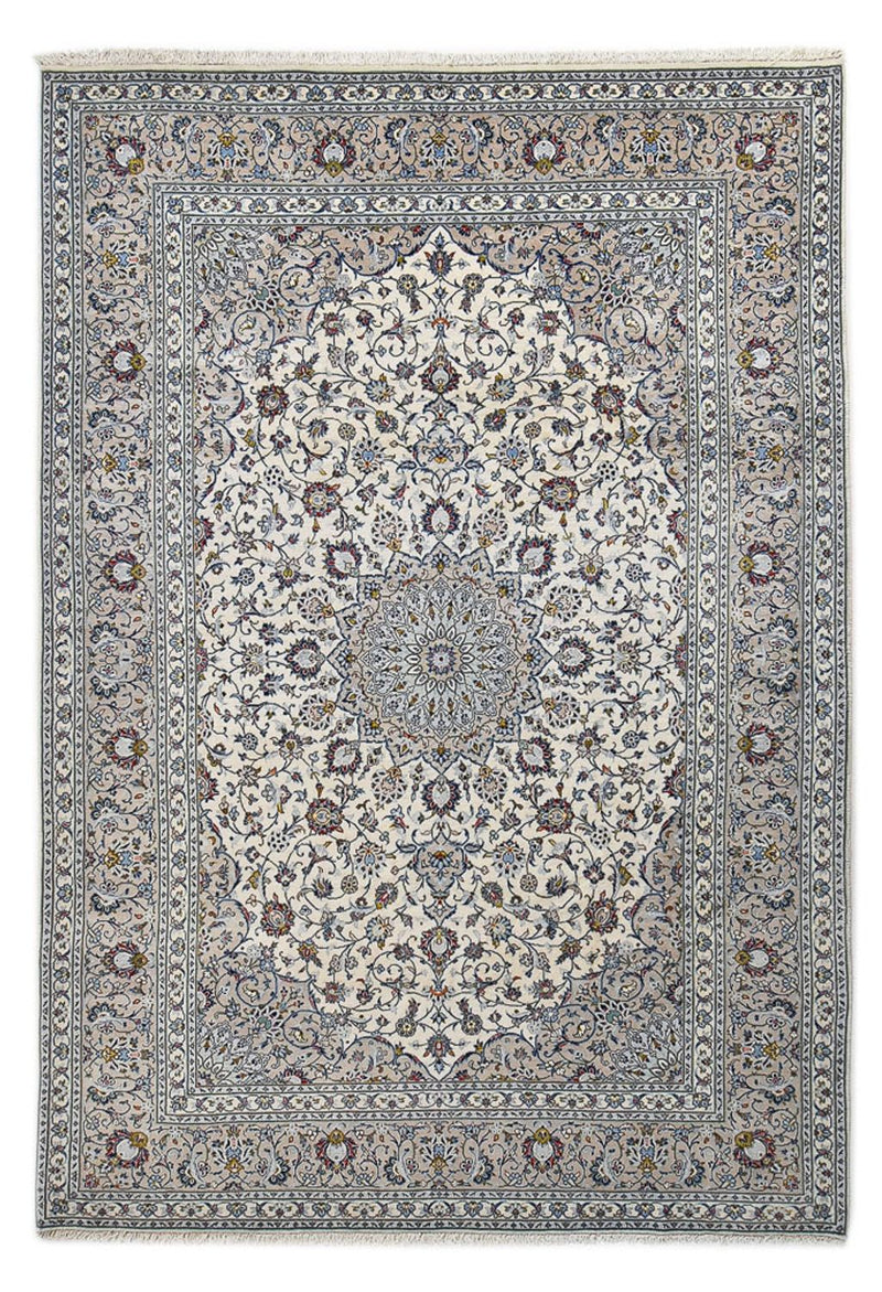 Perser Rug - Keshan - Royal - 354 x 244 cm - grey