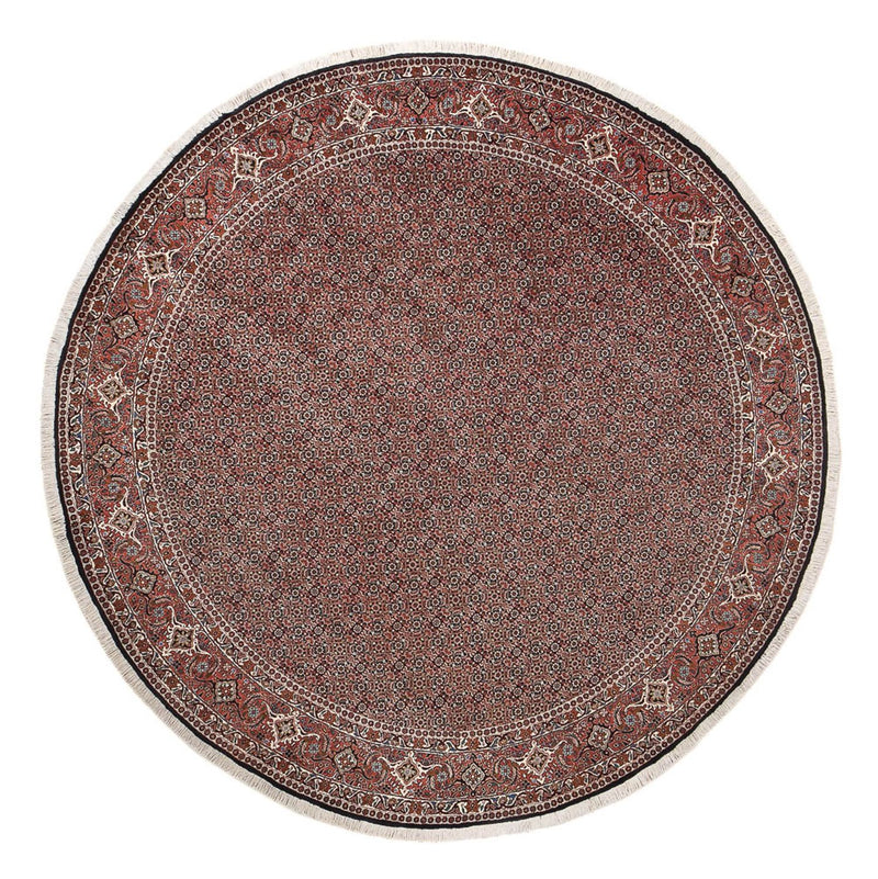 Perser Rug - Bidjar round  - 300 x 300 cm - dark red