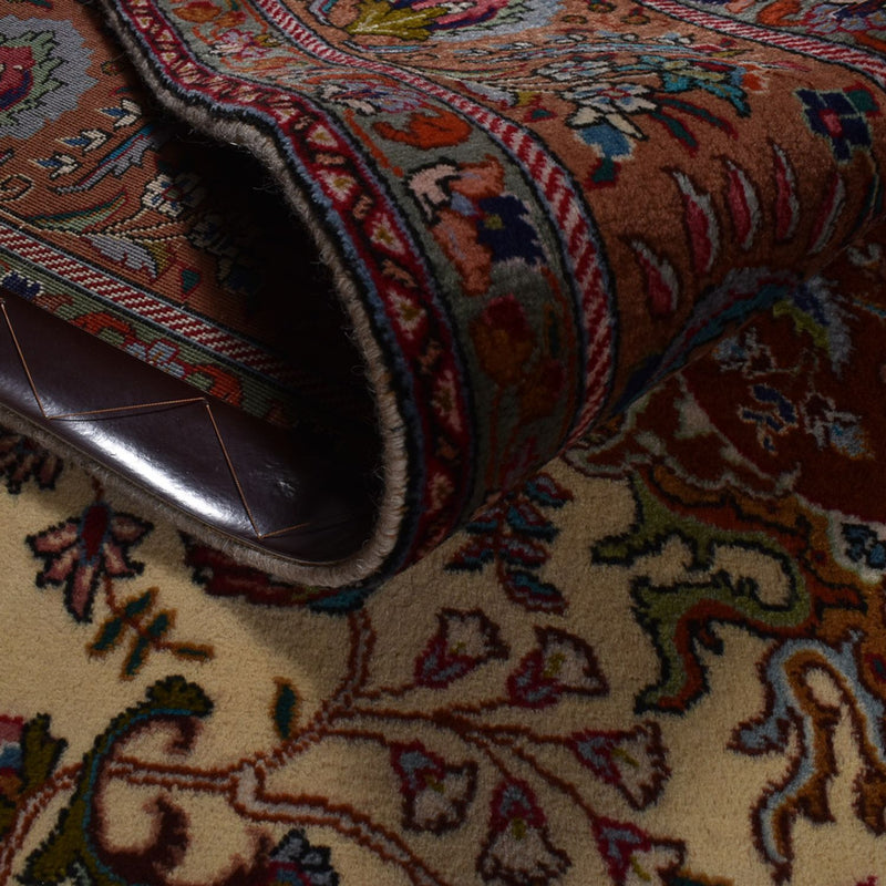 Perser Rug - Tabriz - Royal - 312 x 206 cm - dark beige