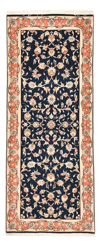 Runner Perser Rug - Tabriz - Royal - 191 x 78 cm - dark blue