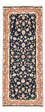 Runner Perser Rug - Tabriz - Royal - 191 x 78 cm - dark blue