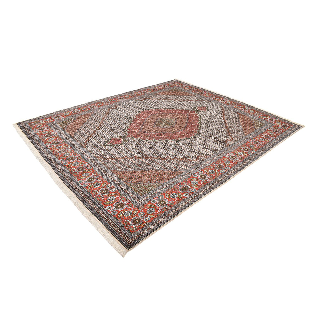 Perser Rug - Tabriz - Royal - 310 x 258 cm - rust