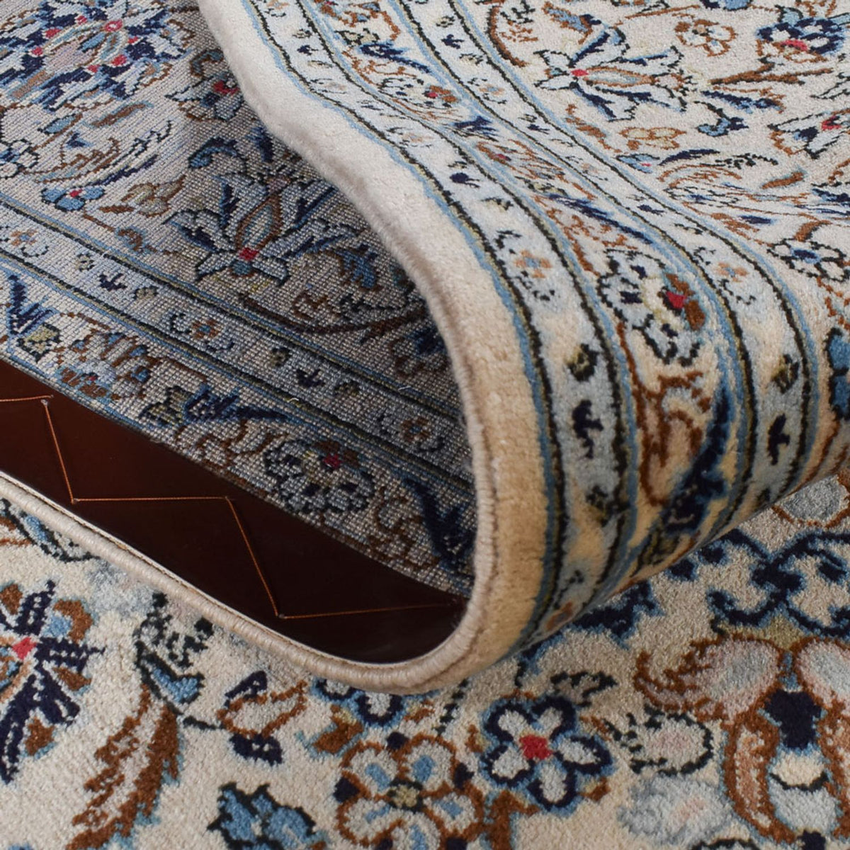 Perser Rug - Keshan - Royal - 358 x 250 cm - grey