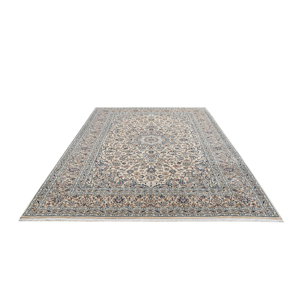 Perser Rug - Keshan - Royal - 358 x 250 cm - grey
