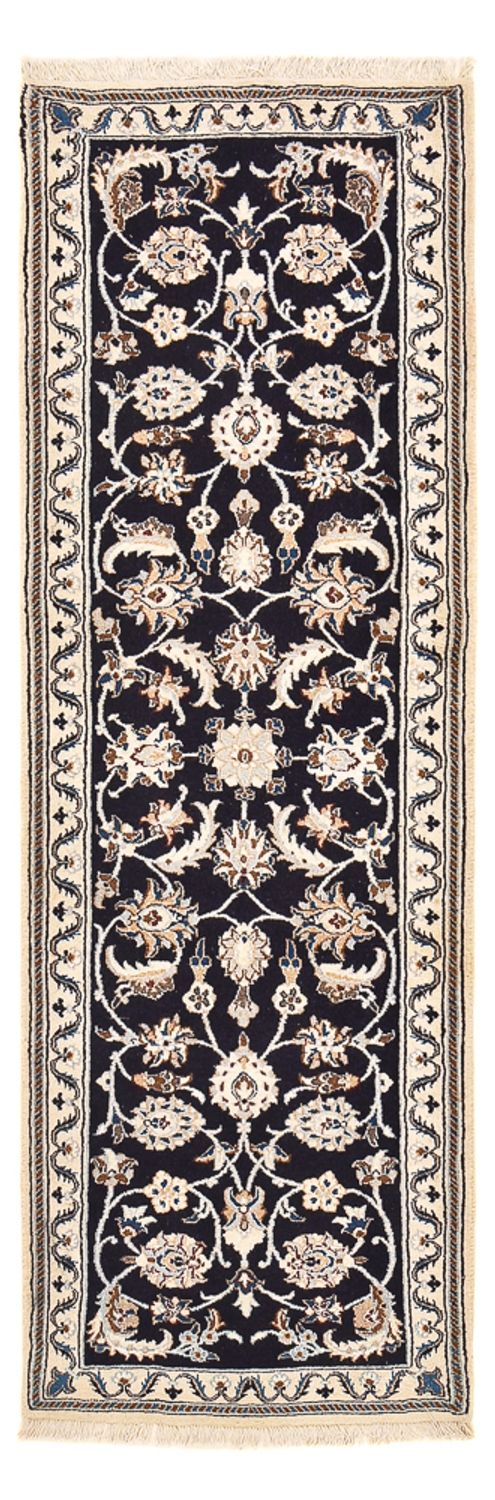 Runner Perser Rug - Nain - Royal - 186 x 65 cm - dark blue