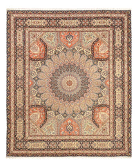 Perser Rug - Tabriz - Royal - 300 x 251 cm - light beige