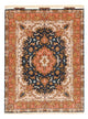 Tabriz - 60 Raj Rug 148x202cm - Persian Rugs