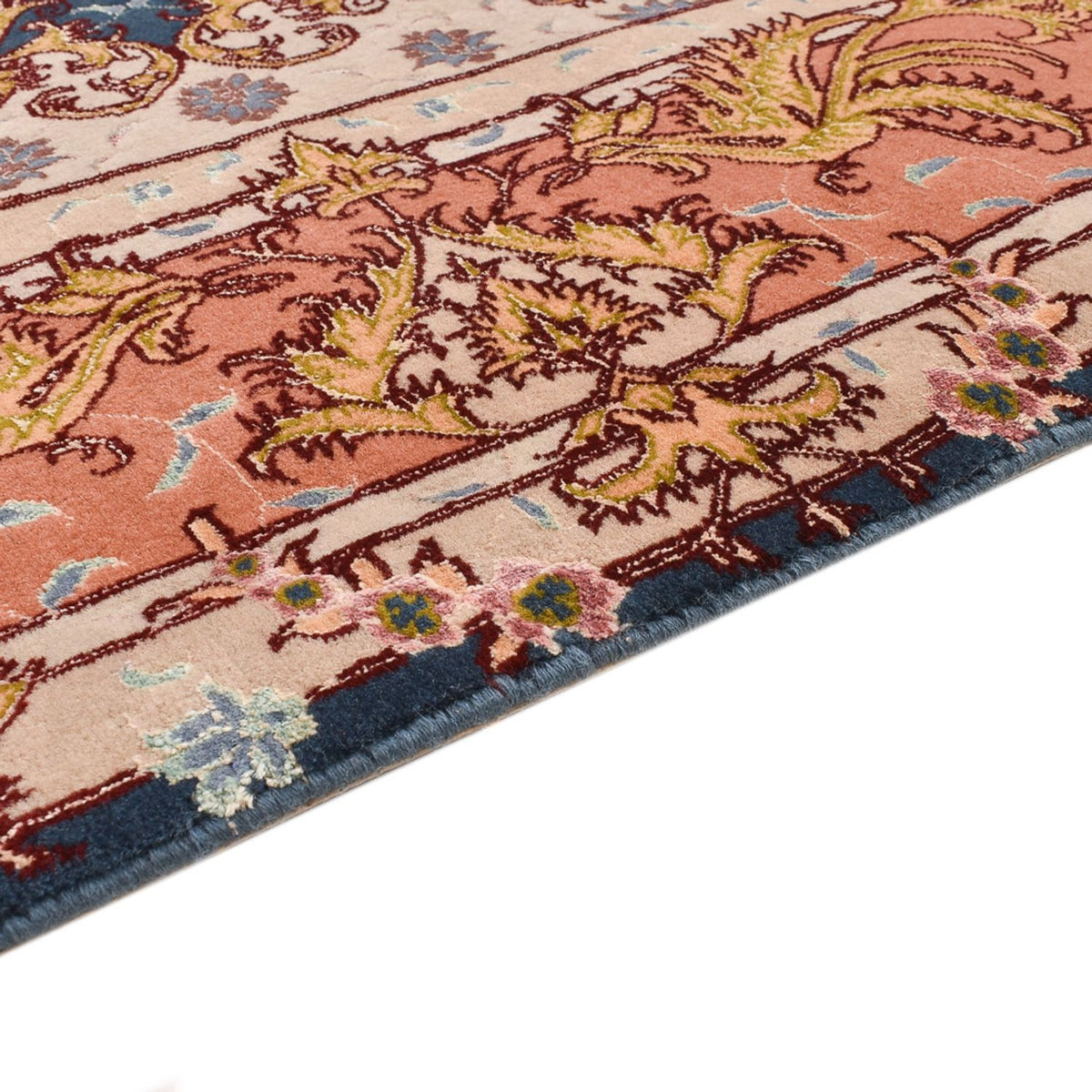 Tabriz - 60 Raj Rug 148x202cm - Persian Rugs
