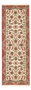 Tabriz - 50 Raj Rug 71x202cm - Persian Rugs - Runner / Cream / 71 x 202 cm Runner