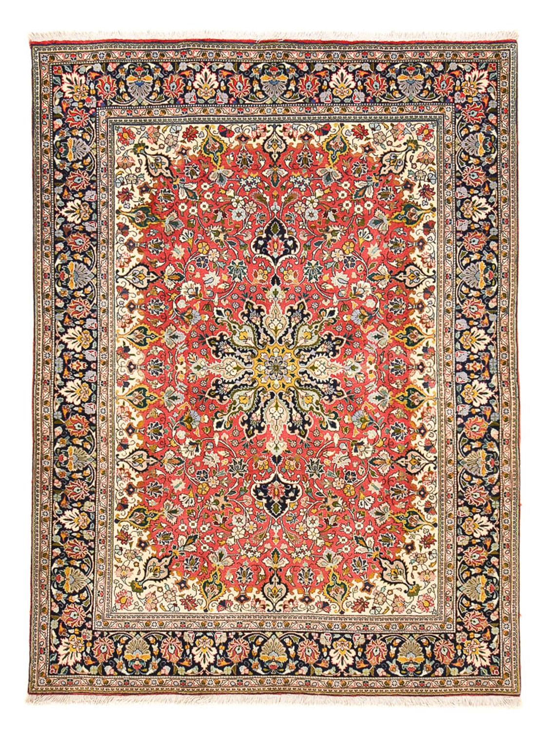 Perser Rug - Tabriz - Royal - 198 x 147 cm - red