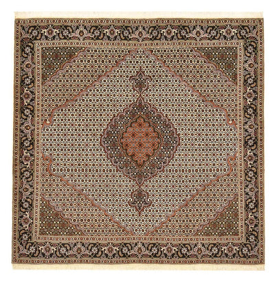 Tabriz - 40 Raj Rug 198x203cm - Persian Rugs