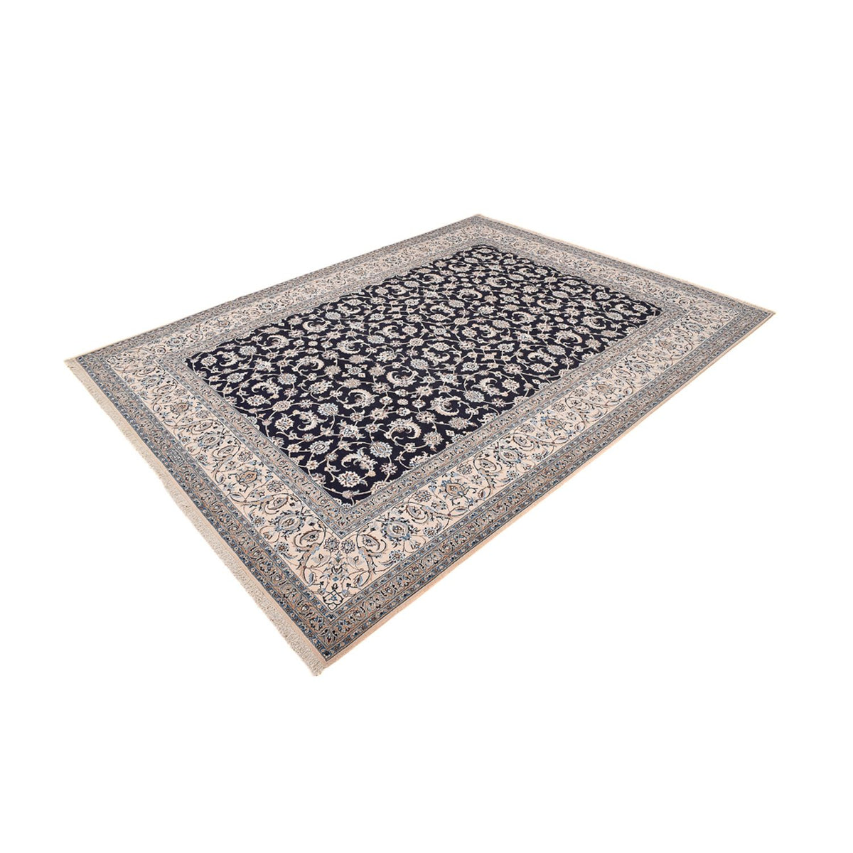 Perser Rug - Nain - Premium - 342 x 258 cm - dark blue