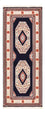 Runner Perser Rug - Tabriz - Premium - 186 x 72 cm - dark blue