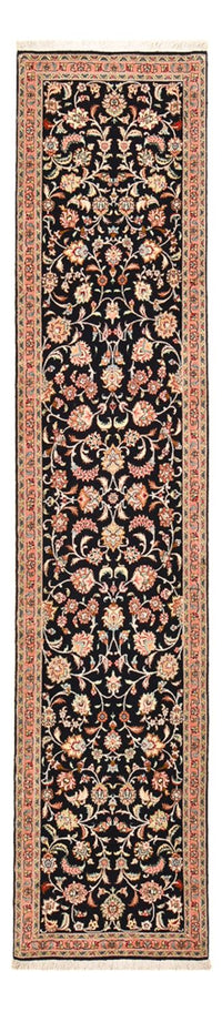 Runner Perser Rug - Tabriz - Premium - 300 x 66 cm - dark blue