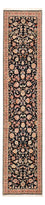 Runner Perser Rug - Tabriz - Premium - 300 x 66 cm - dark blue
