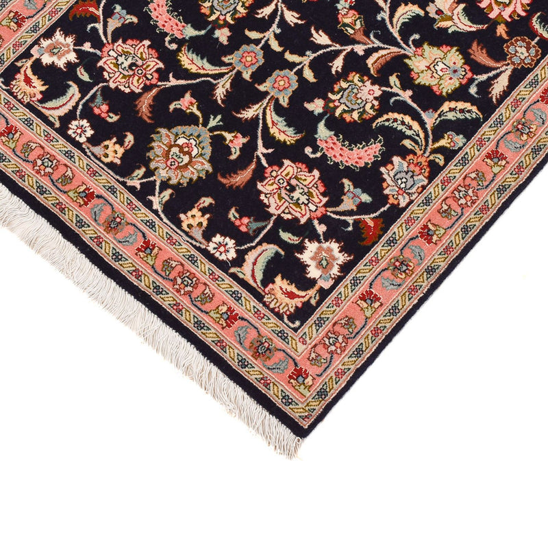 Runner Perser Rug - Tabriz - Premium - 300 x 67 cm - dark blue