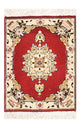 Tabriz - 60 Raj Rug 40x30cm - Persian Rugs