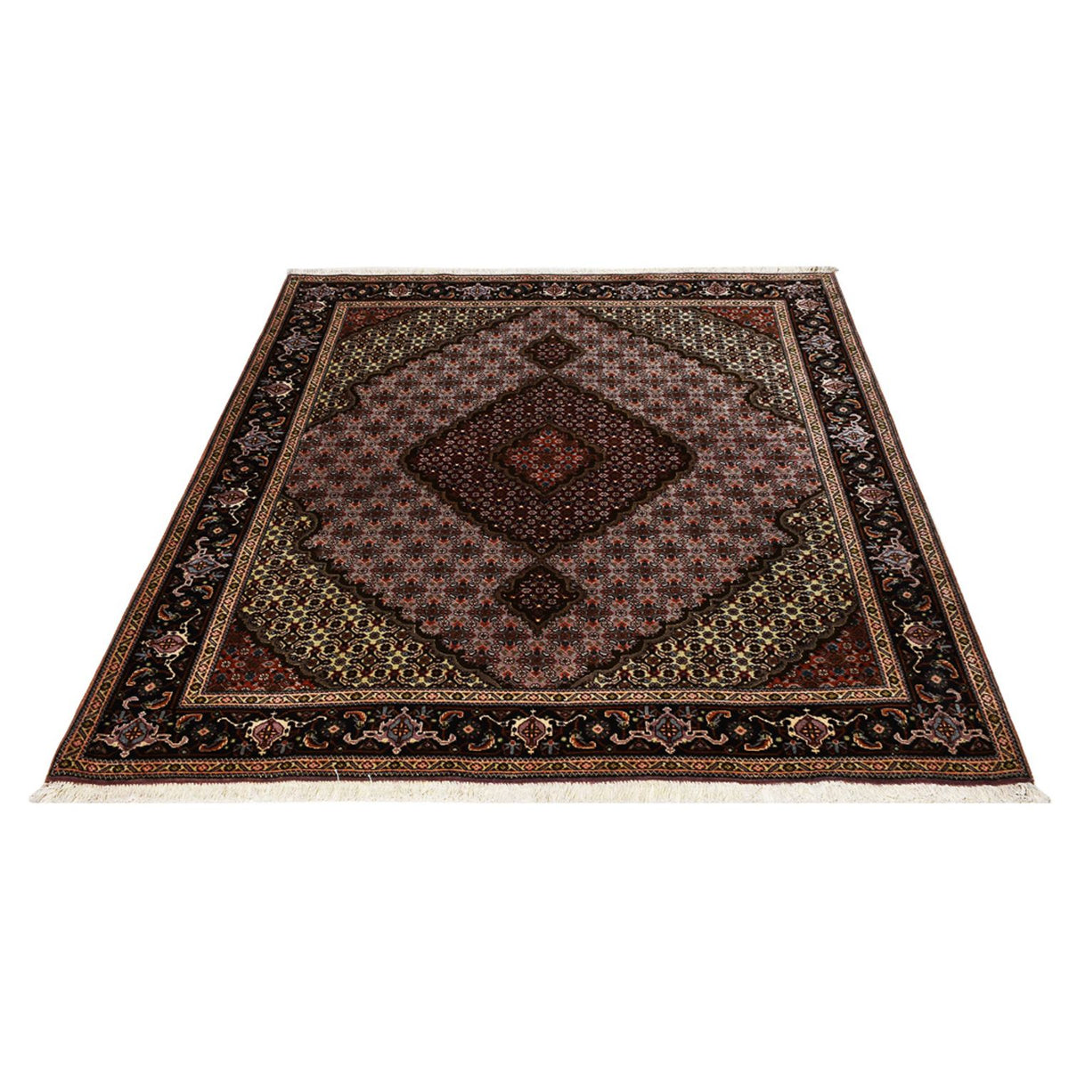 Perser Rug - Tabriz - Royal - 197 x 156 cm - light red