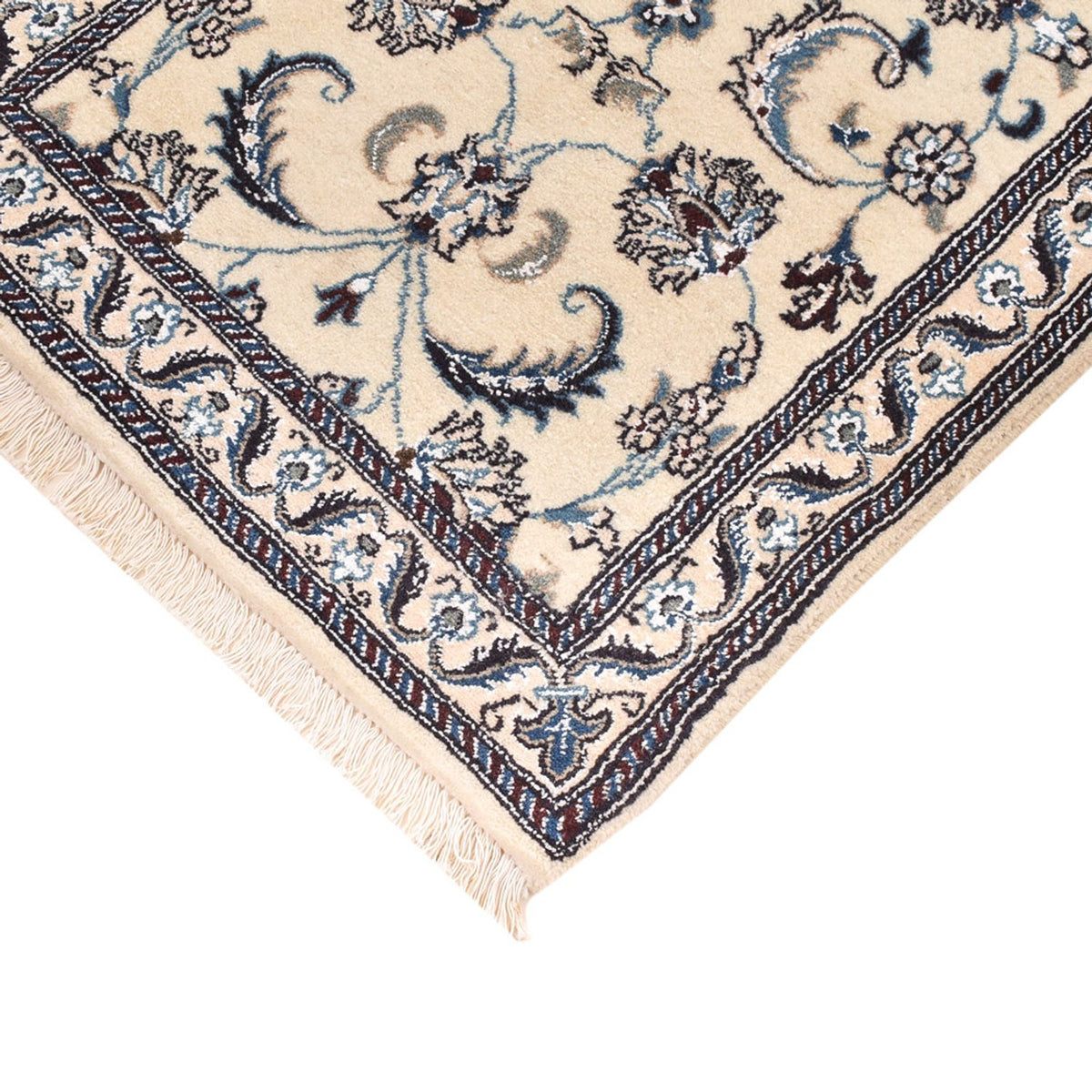 Runner Perser Rug - Nain - Royal - 202 x 63 cm - cream