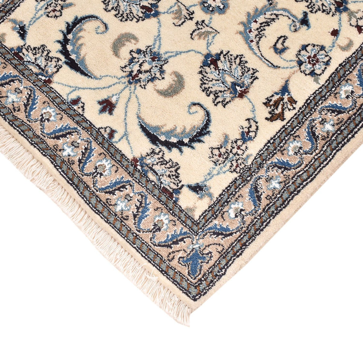 Runner Perser Rug - Nain - Royal - 185 x 61 cm - cream