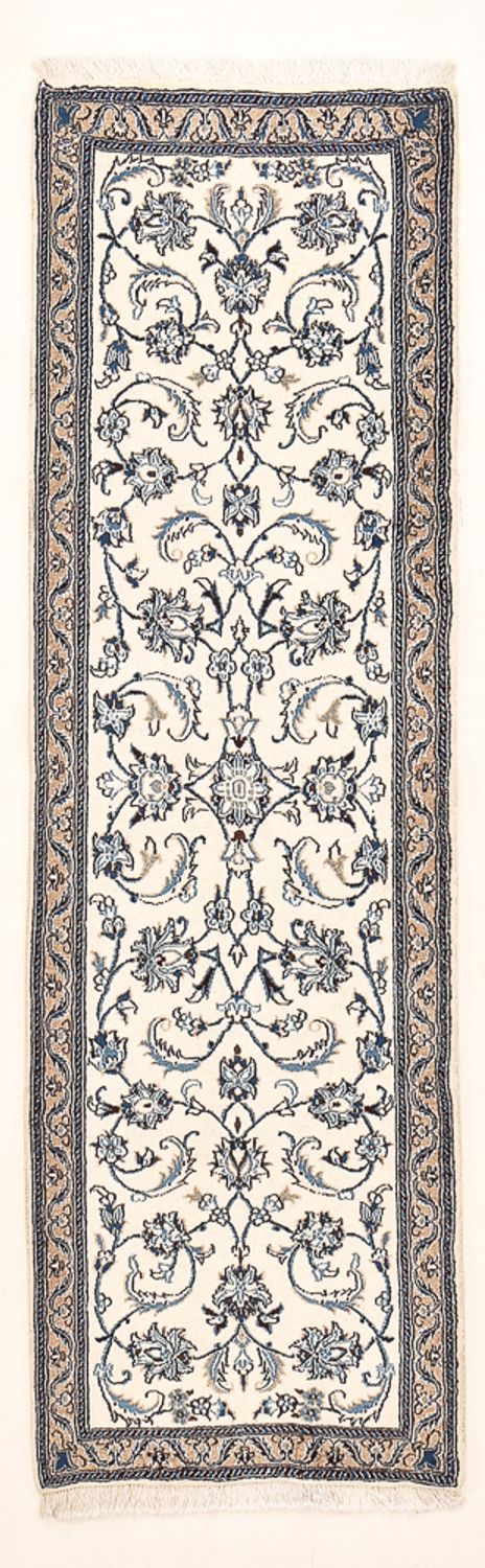 Runner Perser Rug - Nain - Royal - 190 x 60 cm - cream