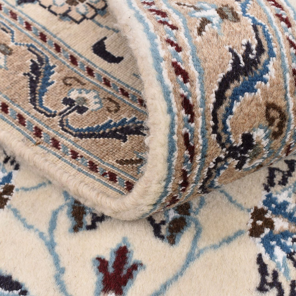 Runner Perser Rug - Nain - Royal - 198 x 59 cm - cream