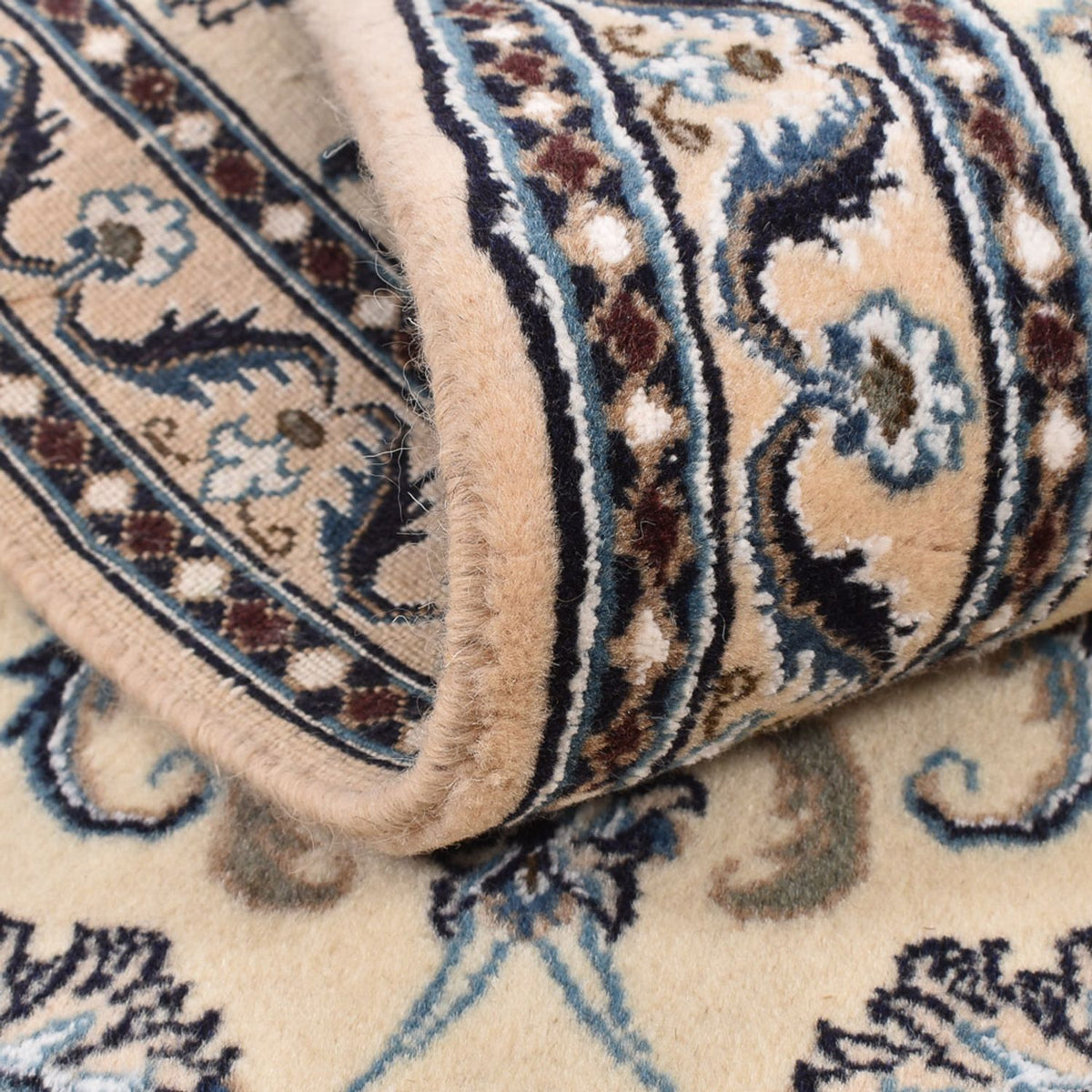 Runner Perser Rug - Nain - Royal - 195 x 57 cm - cream